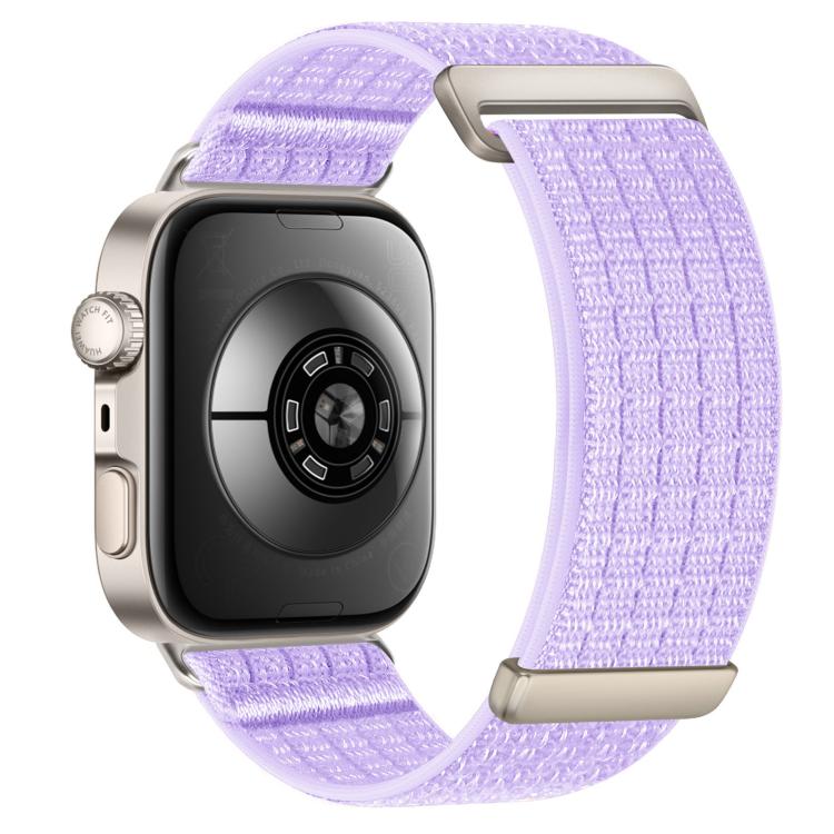 Two Section Nylon Woven Breathable Hook And Loop Fastener Watch Band, For Huawei Watch Fit 5 / Fit 5 Pro / Fit 4