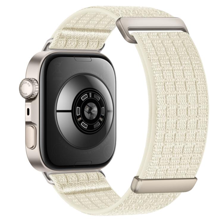 Two Section Nylon Woven Breathable Hook And Loop Fastener Watch Band, For Huawei Watch Fit 5 / Fit 5 Pro / Fit 4