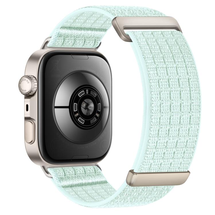 Two Section Nylon Woven Breathable Hook And Loop Fastener Watch Band, For Huawei Watch Fit 5 / Fit 5 Pro / Fit 4