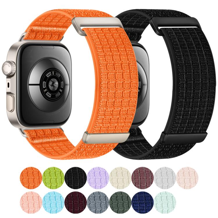 Two Section Nylon Woven Breathable Hook And Loop Fastener Watch Band, For Huawei Watch Fit 5 / Fit 5 Pro / Fit 4