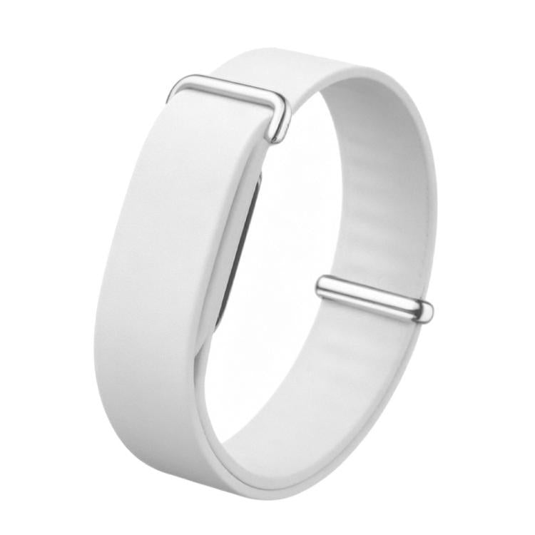 Solid Color Single Lap Silicone Loop Watch Band, For Google Fitbit Air