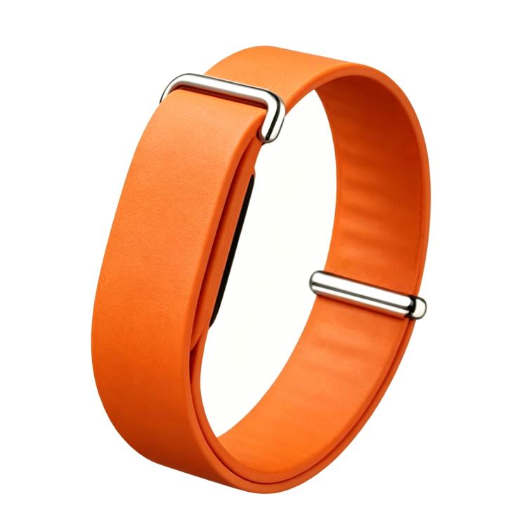Solid Color Single Lap Silicone Loop Watch Band, For Google Fitbit Air