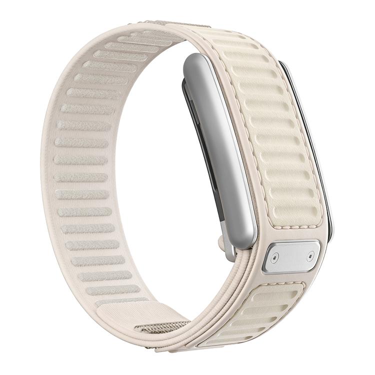 Quick Dry Two Color Nylon Hybrid Silicone Watch Watch Band, For WHOOP 5.0 Electrocardiogram, For WHOOP 5.0 Regular