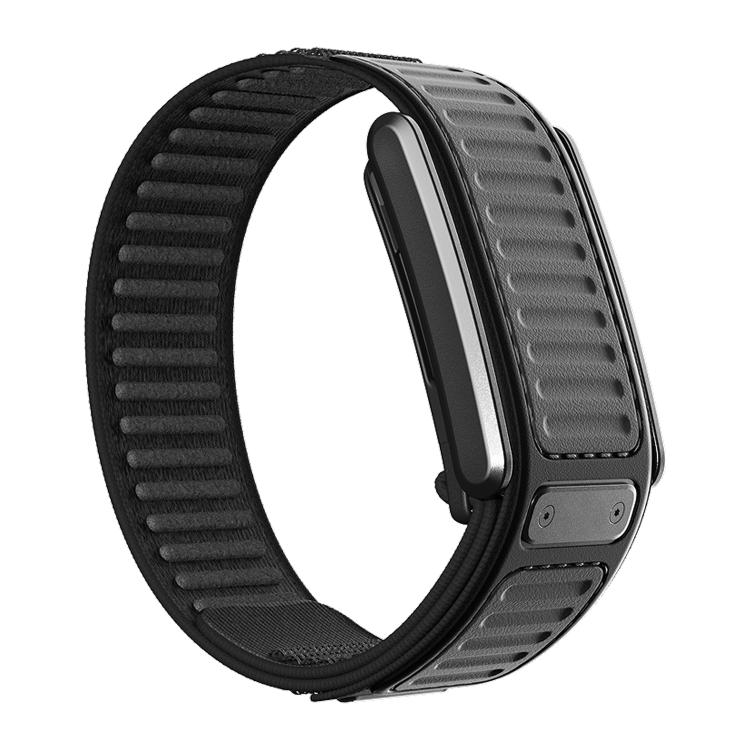 Quick Dry Two Color Nylon Hybrid Silicone Watch Watch Band, For WHOOP 5.0 Electrocardiogram, For WHOOP 5.0 Regular