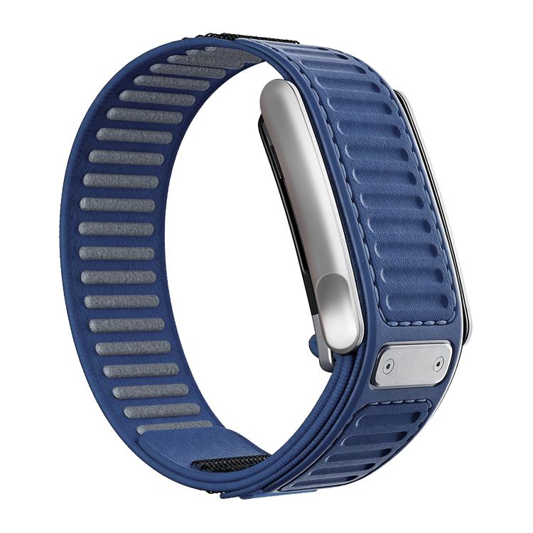 Quick Dry Two Color Nylon Hybrid Silicone Watch Watch Band, For WHOOP 5.0 Electrocardiogram, For WHOOP 5.0 Regular