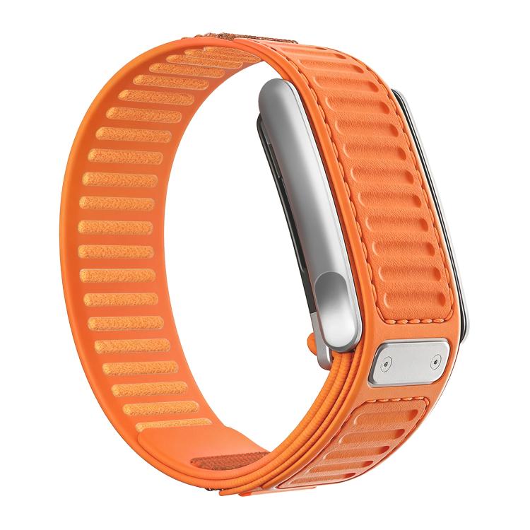Quick Dry Two Color Nylon Hybrid Silicone Watch Watch Band, For WHOOP 5.0 Electrocardiogram, For WHOOP 5.0 Regular