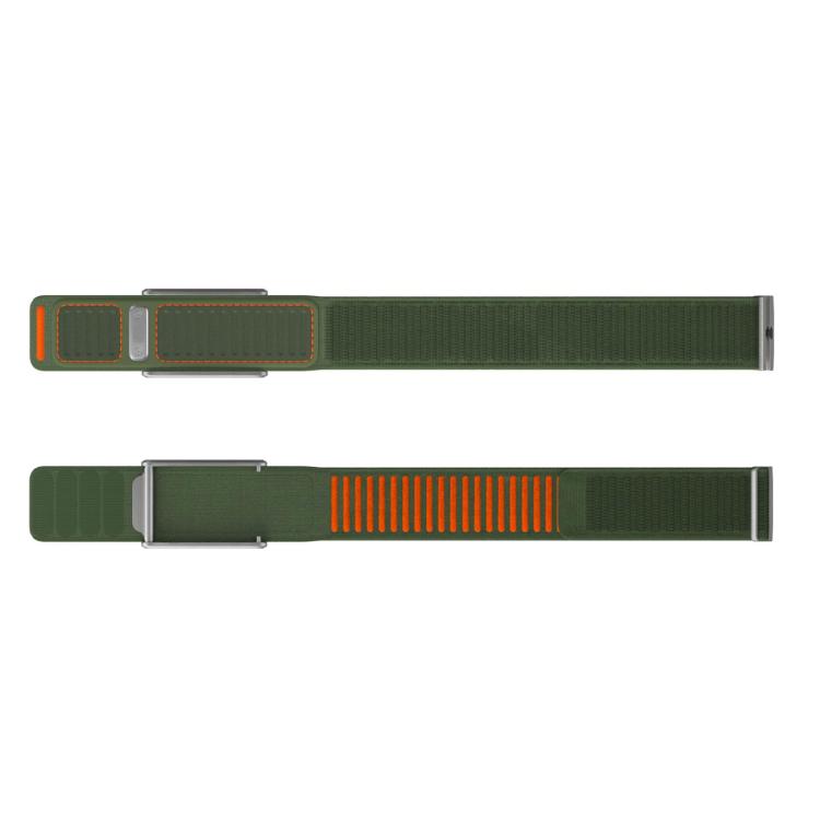 Quick Dry Two Color Nylon Hybrid Silicone Watch Watch Band, For WHOOP 5.0 Electrocardiogram, For WHOOP 5.0 Regular