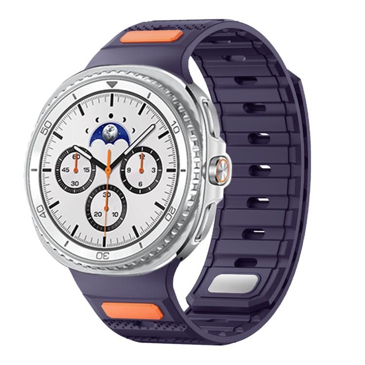 Dot Pattern Magnetic Solid Color Silicone Watch Band, For Galaxy Watch9/8/9 Classic/8 Classic