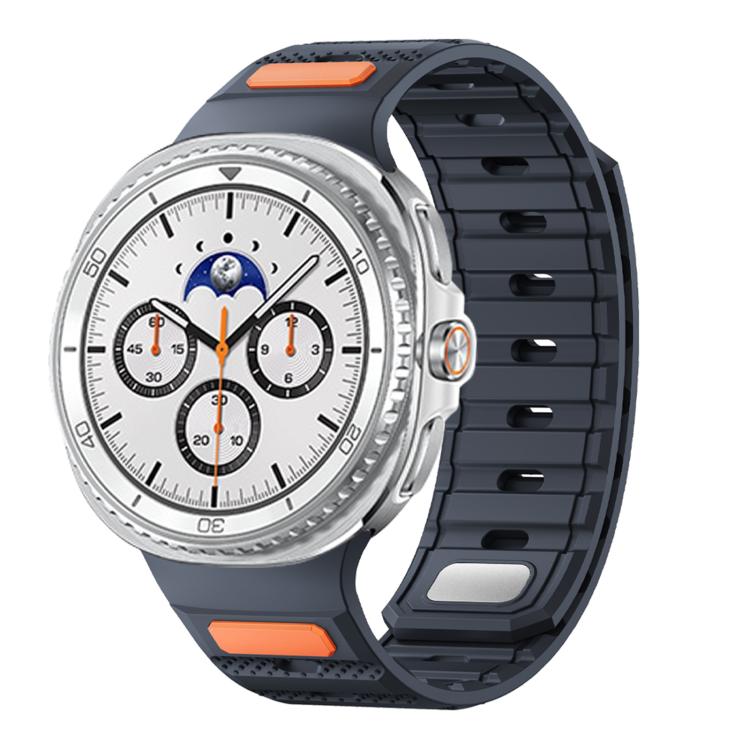 Dot Pattern Magnetic Solid Color Silicone Watch Band, For Galaxy Watch9/8/9 Classic/8 Classic