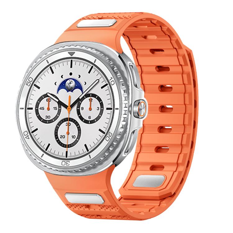 Dot Pattern Magnetic Solid Color Silicone Watch Band, For Galaxy Watch9/8/9 Classic/8 Classic