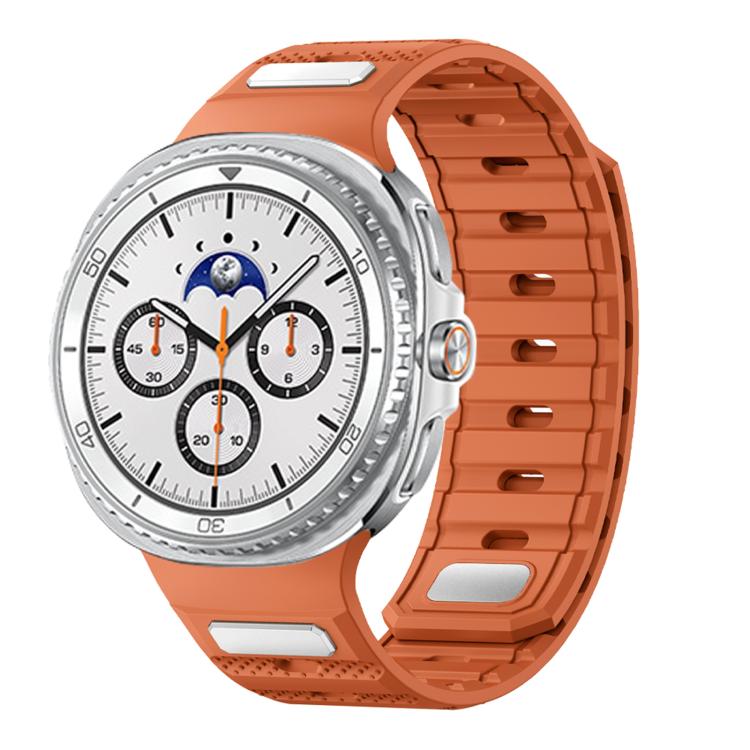Dot Pattern Magnetic Solid Color Silicone Watch Band, For Galaxy Watch9/8/9 Classic/8 Classic