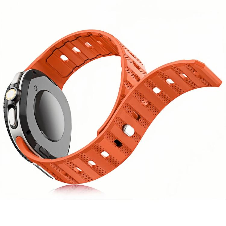 Dot Pattern Magnetic Solid Color Silicone Watch Band, For Galaxy Watch9/8/9 Classic/8 Classic