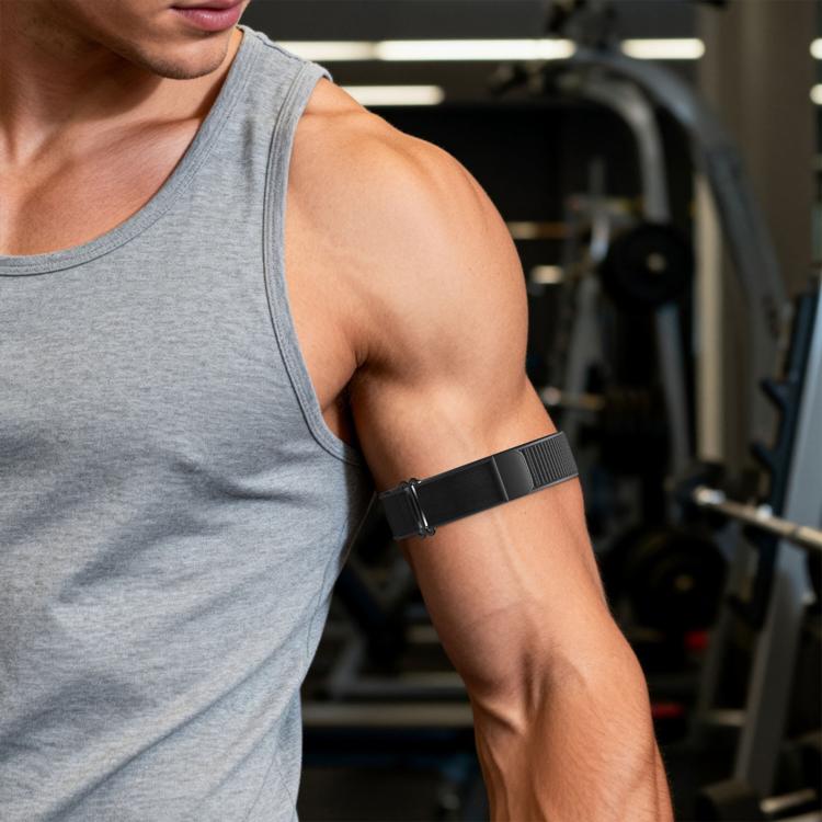 Nylon Hook and Loop Fastener Watch Band Armband, For Amazfit Helio Strap