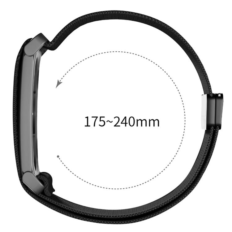 Magnetic Buckle Nylon Elastic Watch Band, For Google Fitbit Air