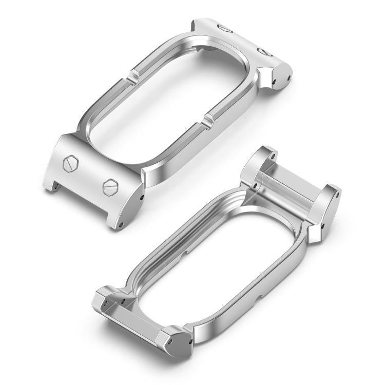 12mm Spring Ear Style Bracelet Watch Frame Metal Watch Protective Case, For Google Fitbit Air