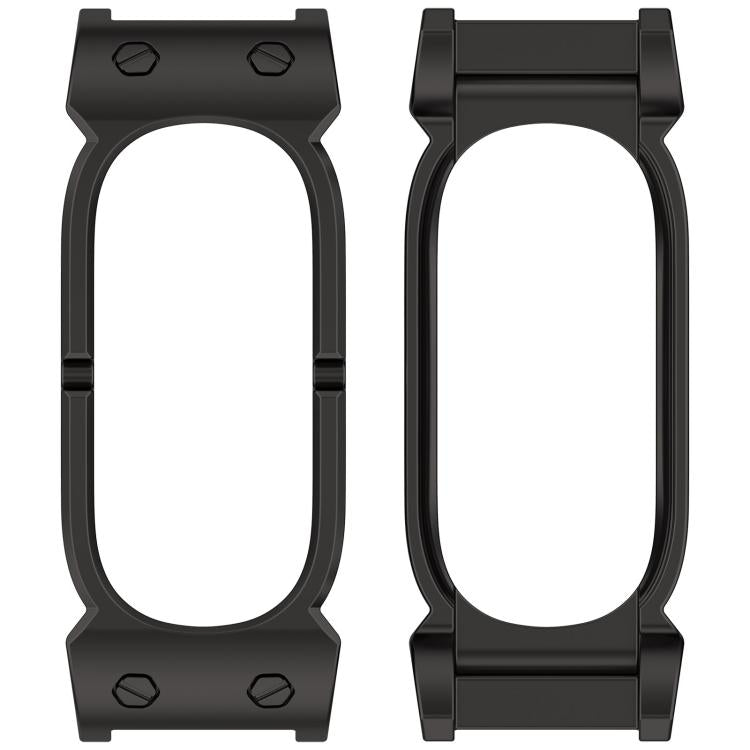 12mm Spring Ear Style Bracelet Watch Frame Metal Watch Protective Case, For Google Fitbit Air