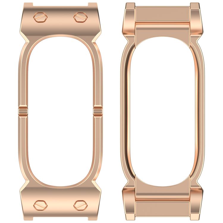 12mm Spring Ear Style Bracelet Watch Frame Metal Watch Protective Case, For Google Fitbit Air