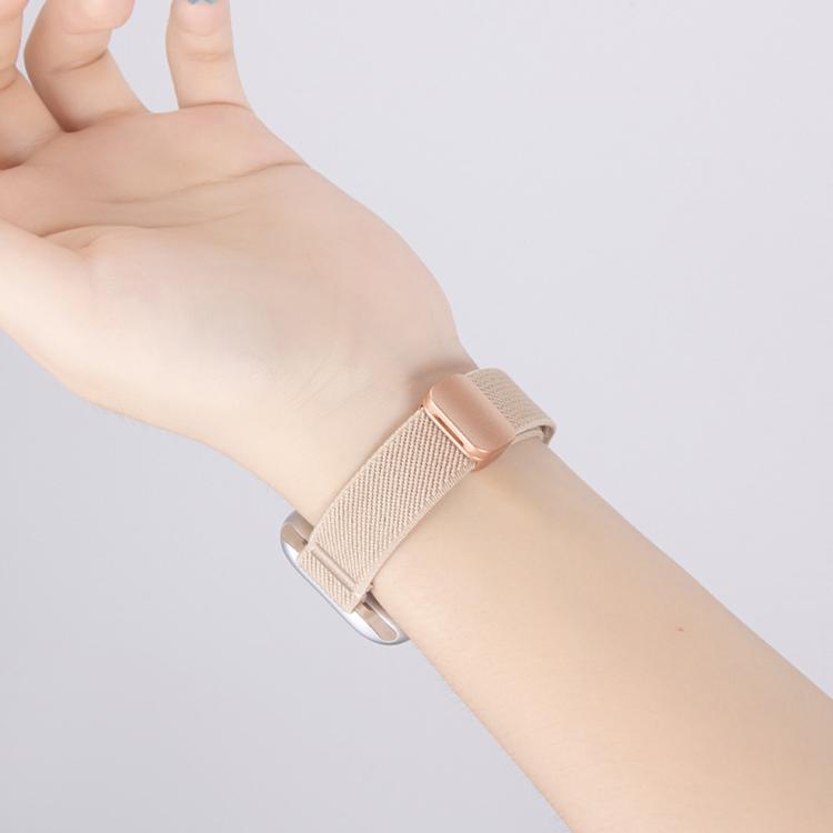 Slim Magnetic Buckle Elastic Nylon Watch Band, For Apple Watch 49mm / 46mm / 45mm / 44mm, For Apple Watch 42mm / 41mm / 40mm / 38mm