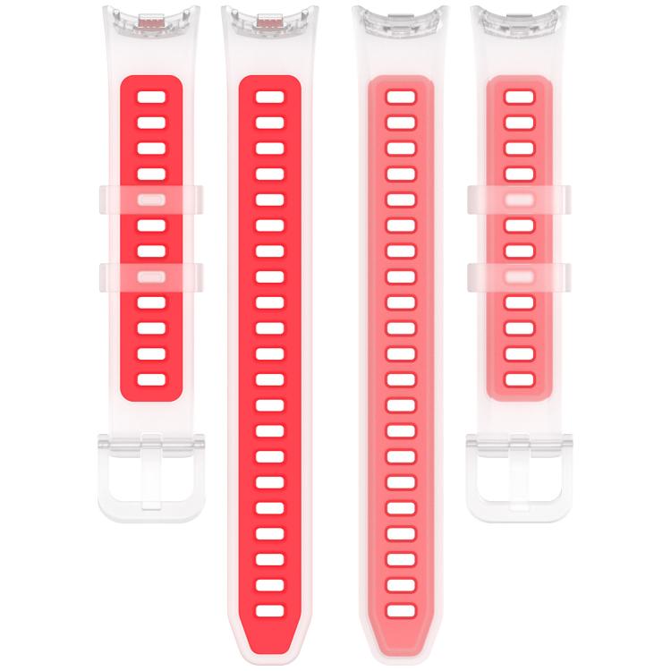 Translucent Jelly Silicone Watch Band, For Xiaomi Smart Band 10 / 9 / 8