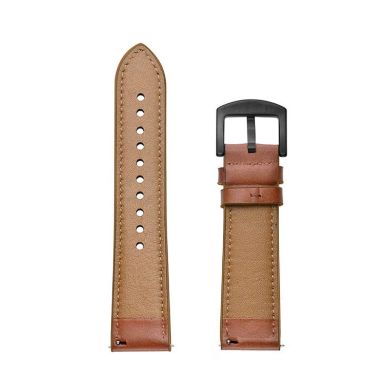 For Samsung Galaxy Watch Active 20mm PU Leather Eyelet Watch Band, SYA00477801EH, SYA00477801F, SYA00477801A, SYA00477801B, SYA00477801C, SYA00477801D
