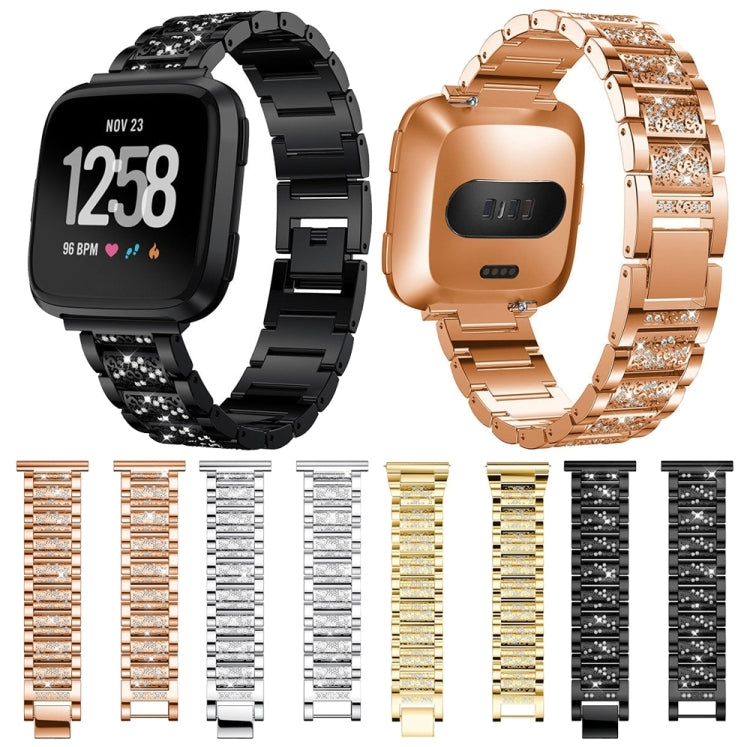 For Huami 1 / Huami 2 / Ticwatch1 / Ticwatch Pro / Samsung Galaxy Watch 46mm / Samsung S3 / Huawei Watch2 Pro / Huawei GT / Huawei Glory Magic Full Diamond Models Metal Inlay Universal 22MM Strap, Black, Silver, Gold, Rose Gold