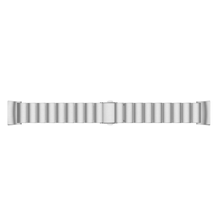 Three Beads Slingshot Buckle Solid Stainless Steel Wrist Strap Watch Band for Fitbit Charge 4, One Beads for Fitbit Charge 4