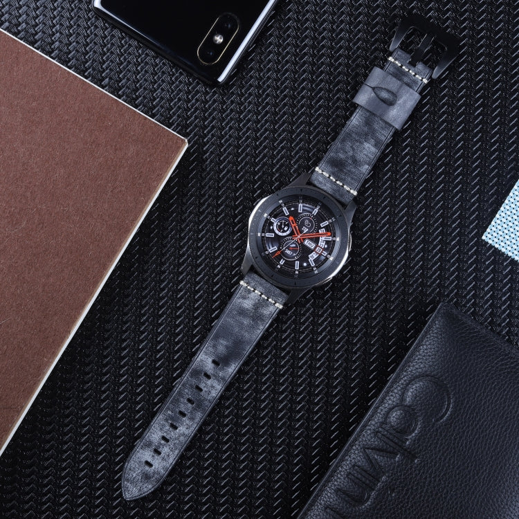 22mm Leather strap For Huawei Watch GT2e / GT2 46mm