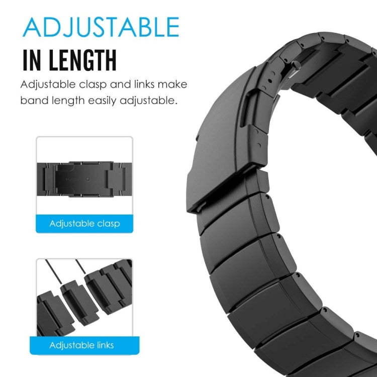 22mm For Huawei Watch GT2e GT2 46mm A Stainless Steel Strap with Turtle Back Buckle