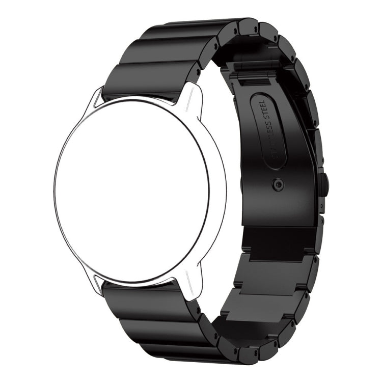 22mm For Huawei Watch GT2e GT2 46mm A Flat Buckle Stainless Steel Strap