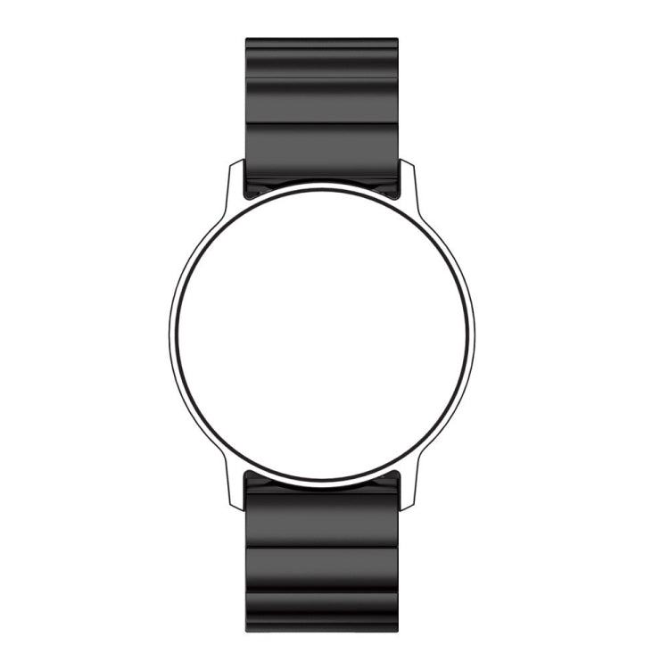 22mm For Huawei Watch GT2e GT2 46mm A Flat Buckle Stainless Steel Strap