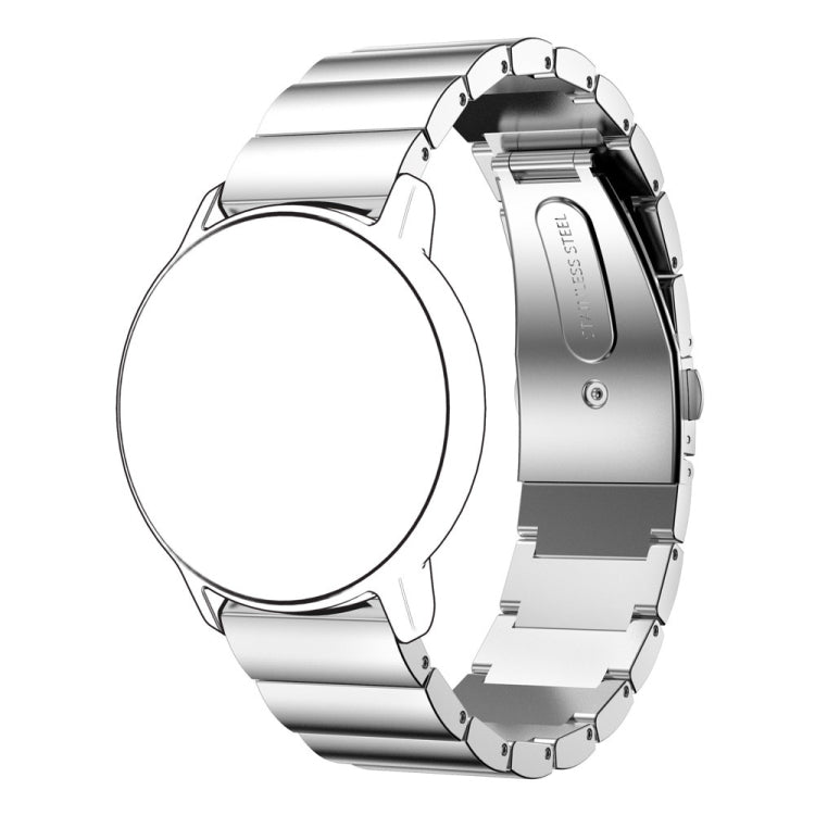 22mm For Huawei Watch GT2e GT2 46mm A Flat Buckle Stainless Steel Strap