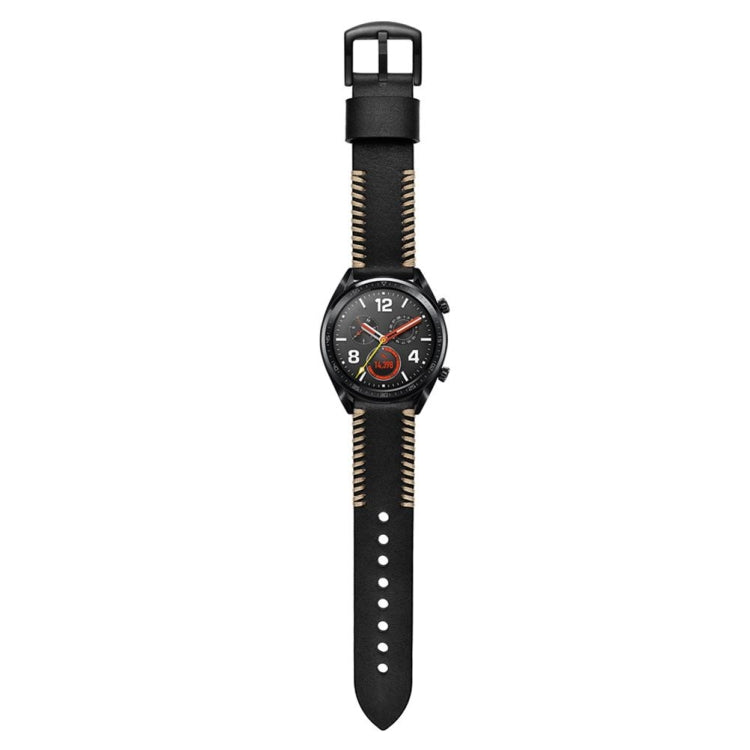 22mm For Huawei Watch GT2e GT2 46mm Strap Leather Strap