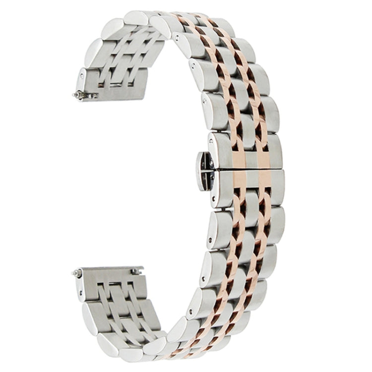 22mm For Huawei Watch GT2e GT2 46mm Seven Stainless Steel Straps
