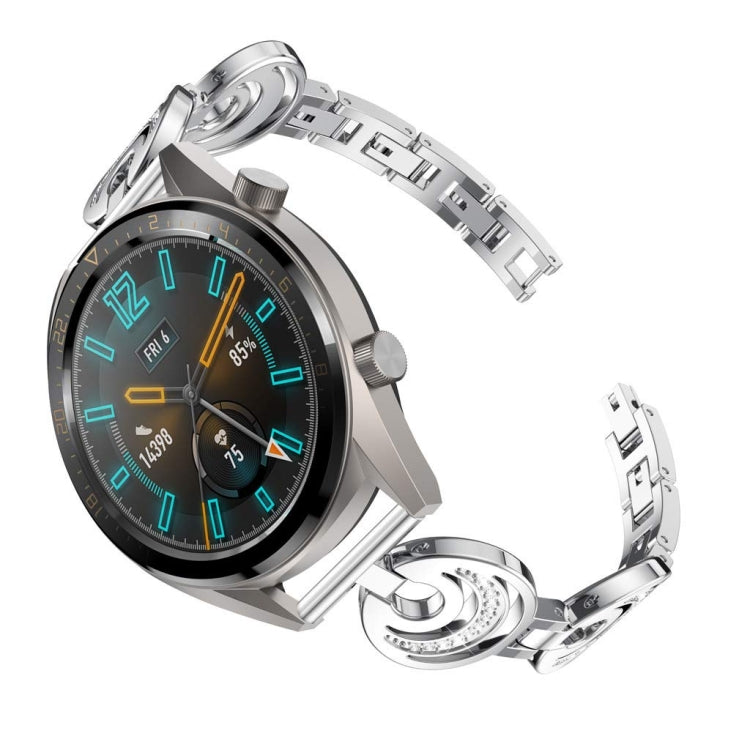 22mm For Huawei Watch GT2e GT2 46mm Sun Moon Star Aluminum Alloy Strap