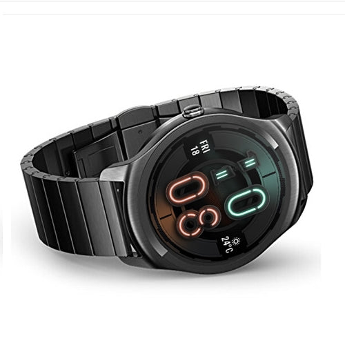 22mm For Huawei Watch GT2e / GT2 46mm A Butterfly Clasp Stainless Steel Strap