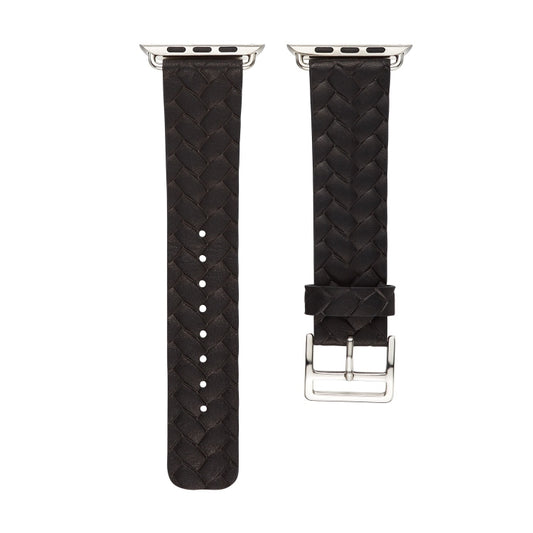 For Apple Watch Series 5 & 4 44mm / 3 & 2 & 1 42mm Braided Strap