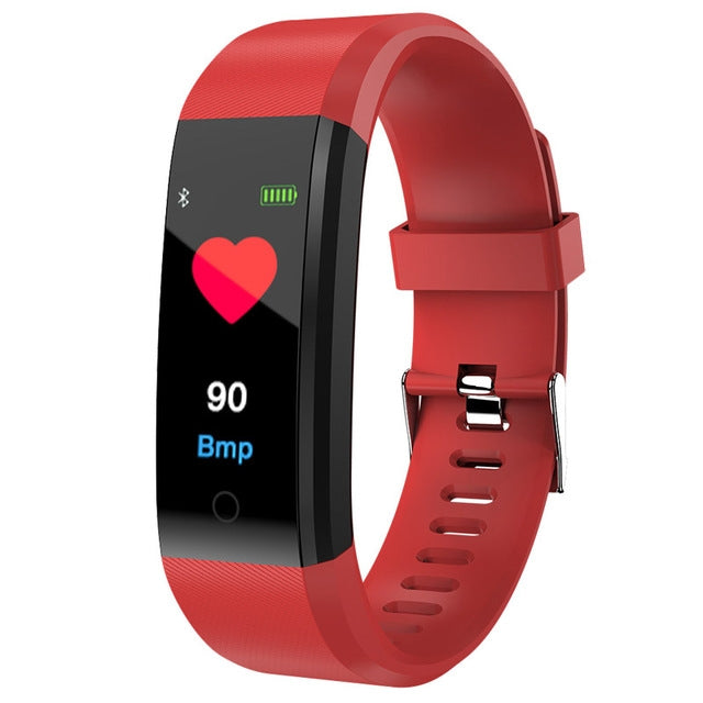 ID115 Plus Smart Bracelet Fitness Heart Rate Monitor Blood Pressure Pedometer Health Running Sports SmartWatch for IOS Android, ID115 Plus Black, ID115 Plus Purple, ID115 Plus Blue, ID115 Plus Red, ID115 Plus Dark Blue