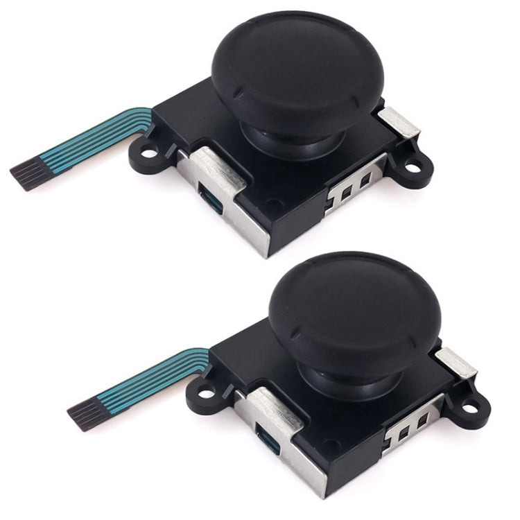 For NS Switch 2pcs 3D Analog Sensor Thumbstick Joystick Left And Right Joystick, Joystick(Blue), Joystick(Black), Joystick(Red)