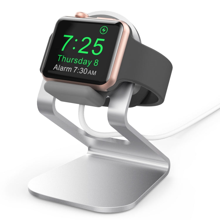 AhaStyle ST03 For Apple Watch Series Aluminum Alloy Stand Base, ST03 (Silver)