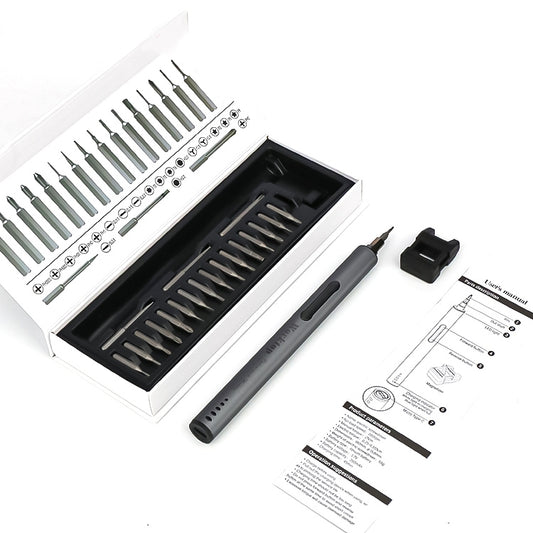 BAKU Worktop 280rpm/Min 0.35N.M Electric Screwdriver Set With 20 Bits, Worktop