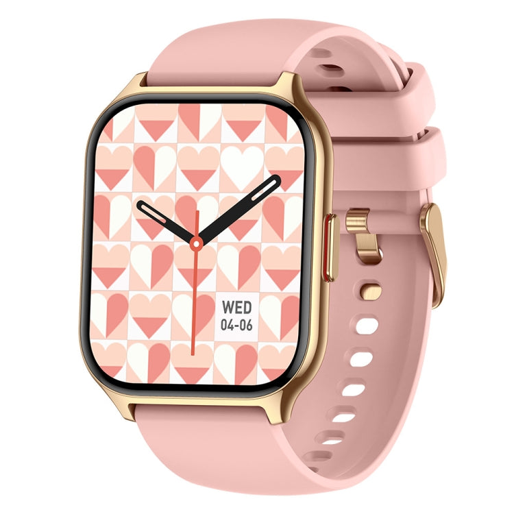 Blood Oxygen / Sleep / Heart Rate Health Monitoring Smart Watch Square Sports Watch, Black, Pink, Silver Gray
