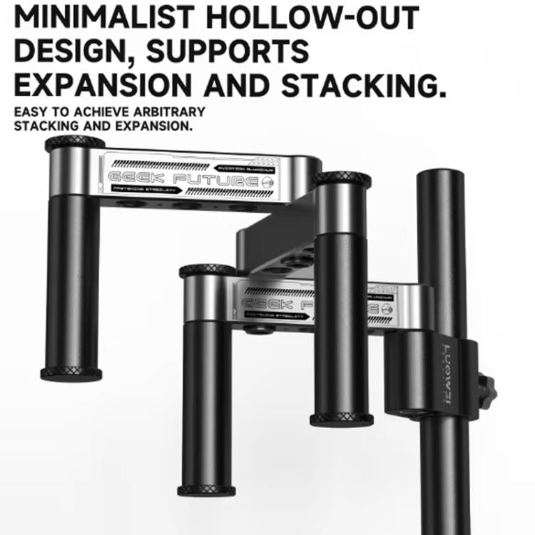 32mm Microscope Swing Arm Metal Universal Lifting and Stacking 360 Degree Single Arm Fixed Repair and Inspection Stand, LUOWEI GK01