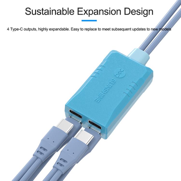 For iPhone 11-16 Series Simple Power Supply Start-up Cable Expandable Mobile Phone Repair Test Cable, SS-908E