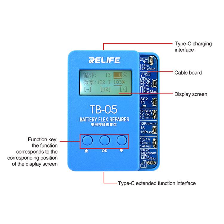 For iPhone 11-15 Series Battery Cable Repair Instrument, TB-05