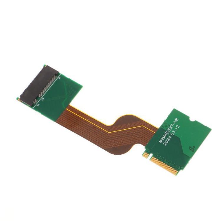 For Steam Deck OLED SSD Adapter Flexible Ribbon Cable to Convert 2230 M.2 to 2280 for Enhanced Storage, Ribbon Cable
