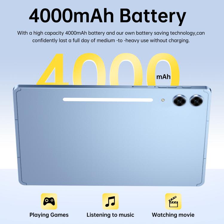 Tab S10 Ultra 10.1 inch 4G LTE Tablet PC, 4GB+32GB, Android 10 MTK6755 Octa Core, US Plug, US Plug